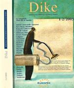 Dike. Bimestrale dell' Eurispes sulla giustizia e la società gennaio - aprile 2003