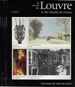 La revue du Louvre Anno 1977 N° 1, 2, 3, 4. Et des Musées de France