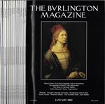 The Burlington magazine Anno 2002 N° da 1186 a 1197 (Annata completa)