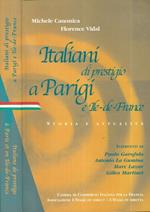 Italiani di prestigio a Parigi e Ile-de-France. Storia e attualità