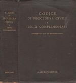 Codice di Procedura Civile e leggi complementari. Commentati con la Giurisprudenza