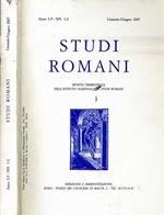 Studi Romani. RIVISTA TRIMESTRALE DELL'ISTITUTO NAZIONALE DI STUDI ROMANI