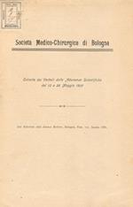 Estratto dei Verbali delle Adunanze Scientifiche del 12 e 26 maggio 1905