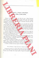 Rinvenimenti e ricuperi archeologici all'isola d'Elba (1958-1959)