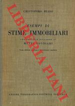 Esempi di stime immobiliari con speciale riguardo ai mutui fondiari