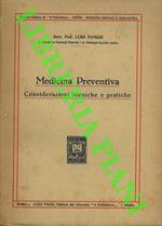 Medicina Preventiva. Considerazioni tecniche e pratiche