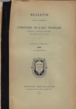 Bulletin de la Société de l'Histoire de l'Art français 1935-I fascicule. Reconnue d'utilité publique par décret du 20 mai 1927