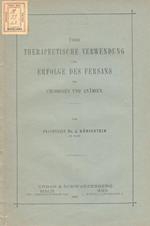 Uber therapeutische verwendung und erfolge des fersans bei chlorosen und anamien