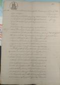 Documento manoscritto del 1887 con timbri e marca di riscontro da 50 C. di Sconosciuto