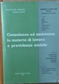 Compendio di Legislazione Sociale di Salvatore Cimmino