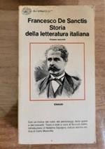 Storia della letteratura italiana volume secondo