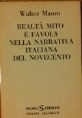 Realtà mito e favola nella narrativa italiana del Novecento