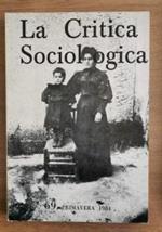 La critica sociologica n.69 del 1984