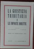 La Giustizia tributaria e le imposte dirette