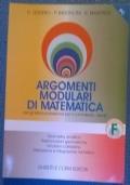 Argomenti modulari di matematica F per gli istituti professionali per il commercio - servizi di N. Dodero