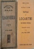 Manuali Hoepli Storici (1918 - 1921) Ragioneria e Logaritmi