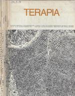 Terapia Vol 57 N. 413, 414, 415, 416, 417-418 anno 1972 (annata completa)