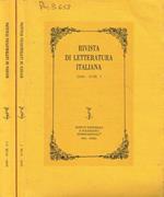Rivista di letteratura italiana. 2000, XVIII, 1, 2/3