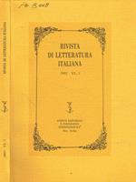 Rivista di letteratura italiana. 2002, XX, 3