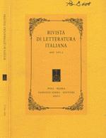 Rivista di letteratura italiana. 2007, XXV, 3