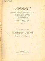 Annali della Biblioteca statale e Libreria Civica di Cremona. Volume XXI: 1970 fascicolo I