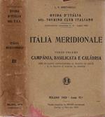 Guida d'Italia del Touring Club Italiano - Italia Meridionale vol. III - Campania, Basilicata e Calabria