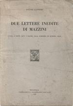 Due lettere inedite di Mazzini