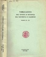 Pubblicazioni dell'Istituto di Botanica dell'università di Camerino