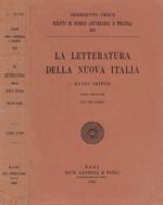 La letteratura della nuova Italia Vol.I