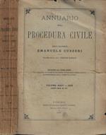Annuario della procedura civile Vol. XXIV- 1906