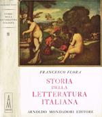 Storia della letteratura italiana vol.II parte I