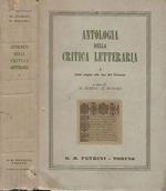 Antologia della critica letteraria, vol. 1