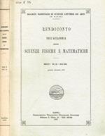 Rendiconto dell'accademia delle scienze fisiche e matematiche serie IV, vol.XL, anno CXII, gennaio-dicembre 1973