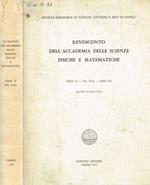 Rendiconto dell'accademia delle scienze fisiche e matematiche serie IV, vol.XLIII, anno CXV, gennaio-dicembre 1976