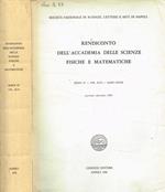 Rendiconto dell'accademia delle scienze fisiche e matematiche serie IV, vol.XLVI, anno CXVIII, gennaio-dicembre 1979