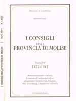 I Consigli della Provincia di Molise tomo IV