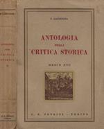 Antologia della Critica Storica vol. I
