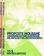 Proposte molisane. Quaderni di studi & ricerche sul Molise e sul Mezzogiorno. N.2 e 3, 1973
