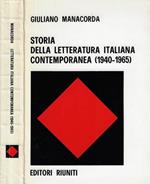 Storia della letteratura italiana contemporanea 1940-1965