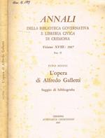 Annali della Biblioteca Governativa e Libreria Civica di Cremona. Volume XVIII: 1967 fascicolo II