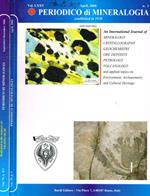 Periodico di mineralogia. Vol.LXXV, n.1, 2/3, anno 2006