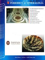 Periodico di mineralogia. Vol.LXXVII, n.1, 2, 3, anno 2008