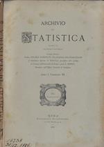 Archivio di statistica anno I fasc. III 1876
