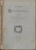 Archivio di statistica anno III fasc. II 1878