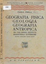 Geografia Fisica Geologia Geografia Antropica