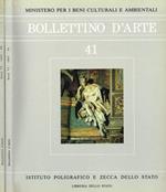 Bollettino d'Arte. Serie VI, n.41, 46, gennaio/febbraio, novembre/dicembre 1987