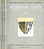 Bollettino d'Arte. Serie VI, fasc.54, 55, 56/57, 58, anno 1989