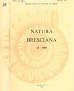 Natura Bresciana n.25, 1988