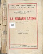 La sintassi latina