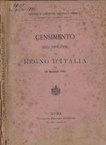 Censimento della popolazione del Regno d'Italia (31 dicembre1881)